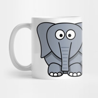 Funny elephant Mug